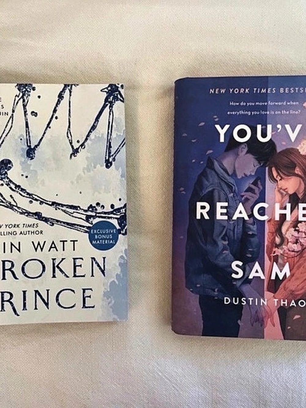 Broken Prince by Erin Watt Two Novels Broken Prince & You've Reached Sam